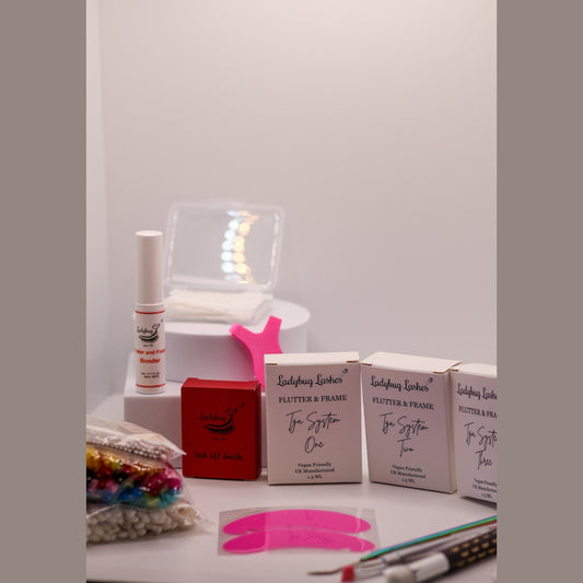 Flutter & Frame Professional Lash Lift Kit – Sachet System