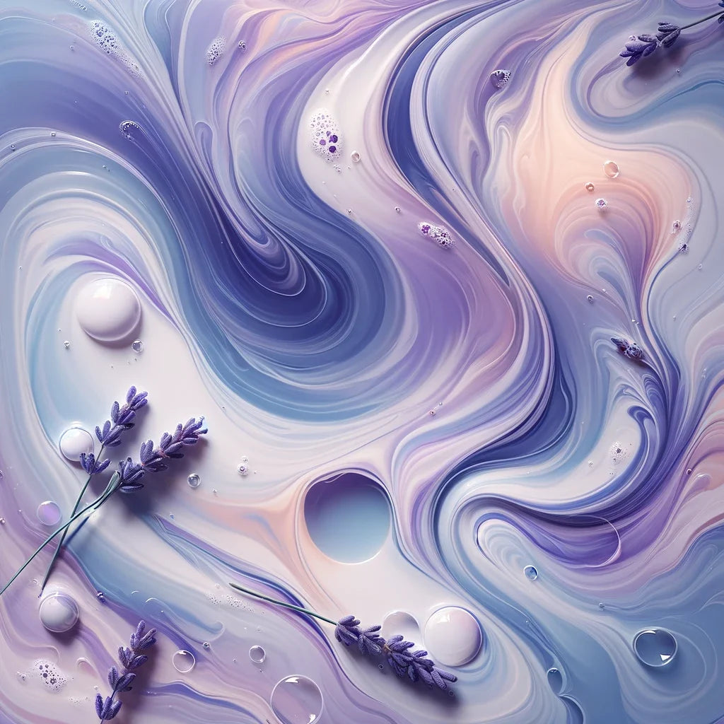 Lavender Bath Bliss Canvas