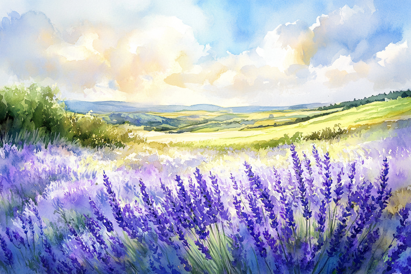 Lavender Dreams Canvas