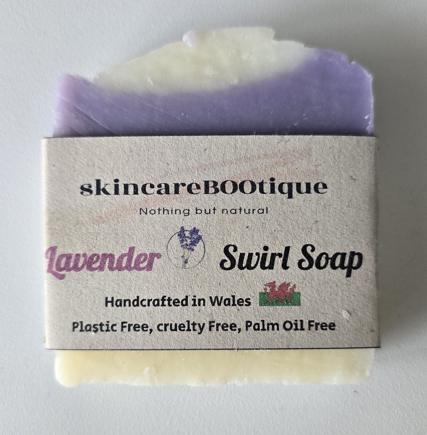 Lavender Purple Swirl Soap
