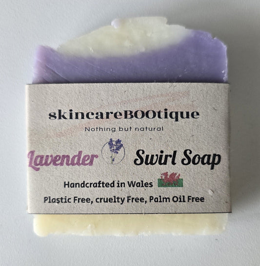 Lavender Purple Swirl Soap