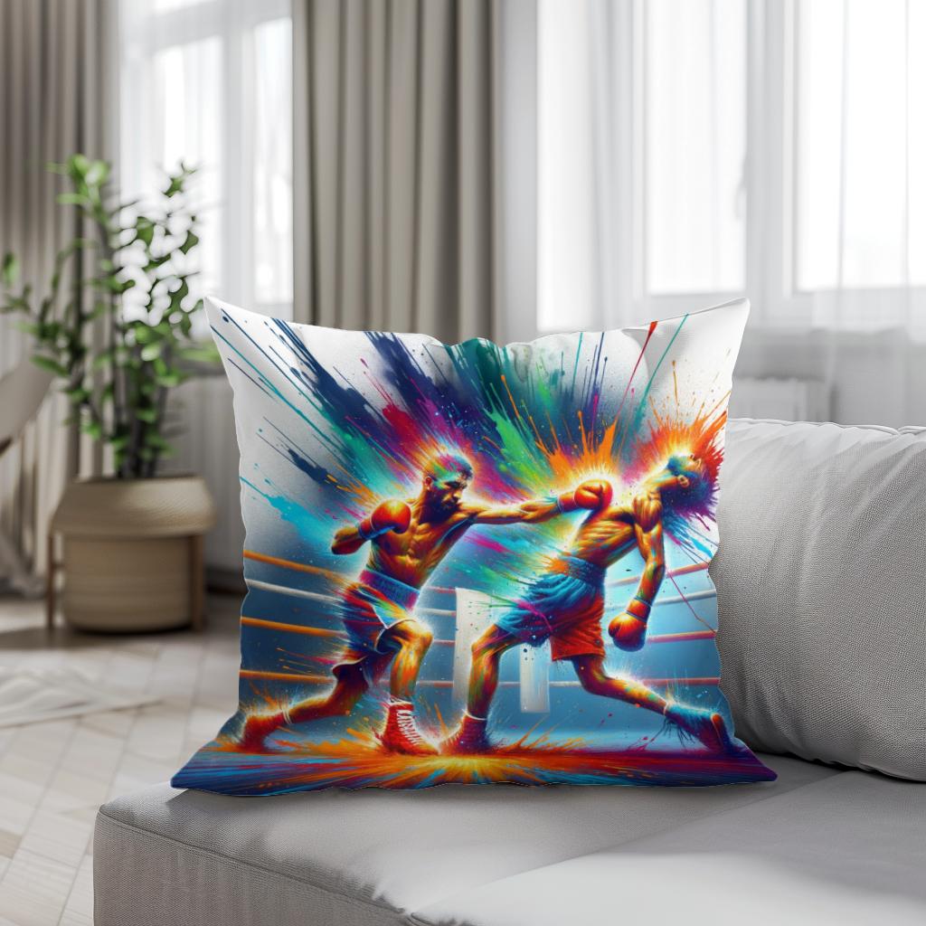Colorful Knockdown Cotton Cushion