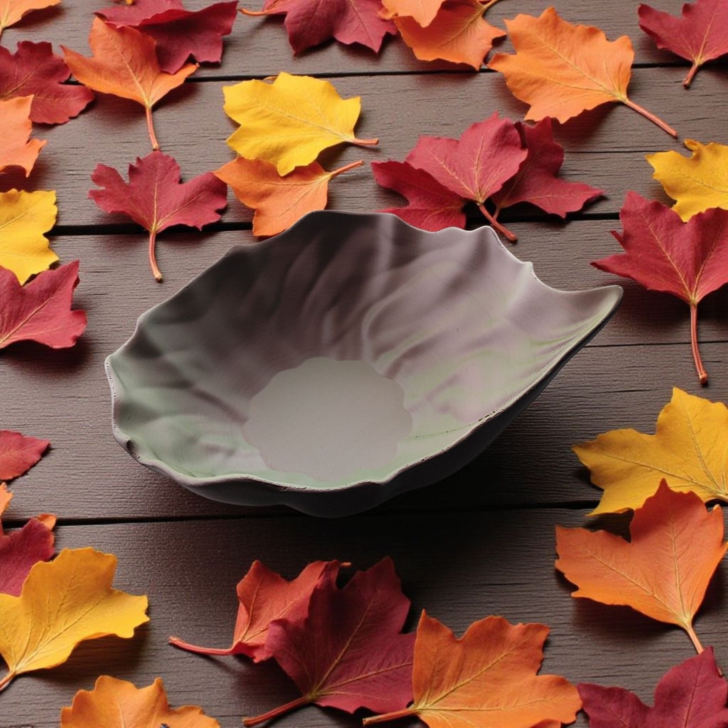 Autumn Leaf Bowl – Seasonal Decorative Leaf Dish | Autumnal Home Décor