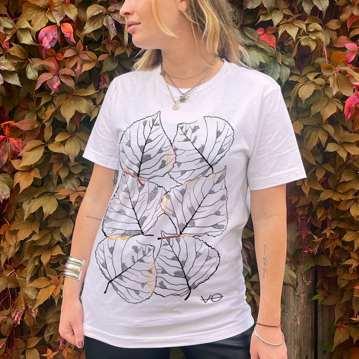 Leaf Skeletons T-Shirt (Unisex)