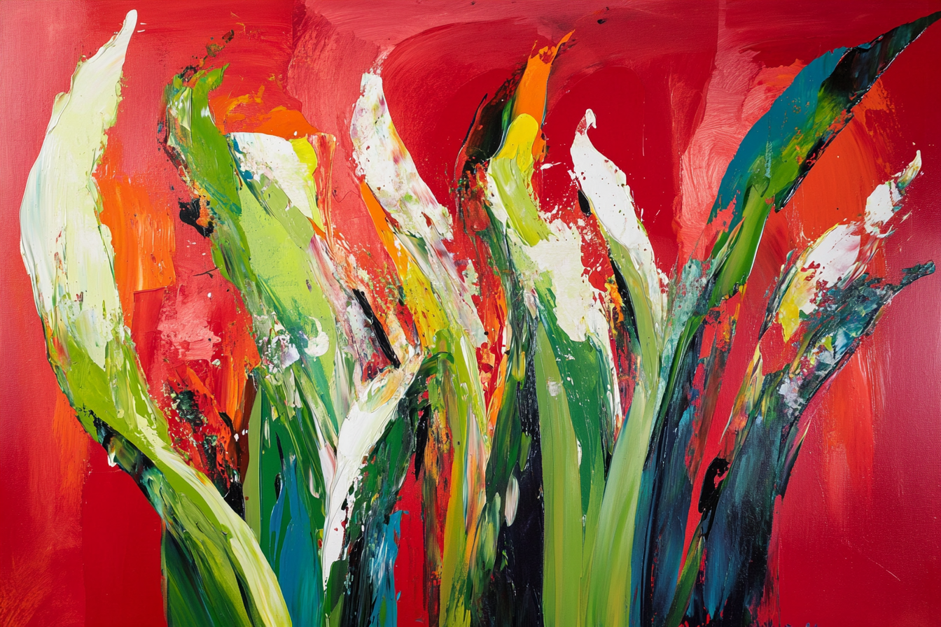 Leek Symphony Canvas