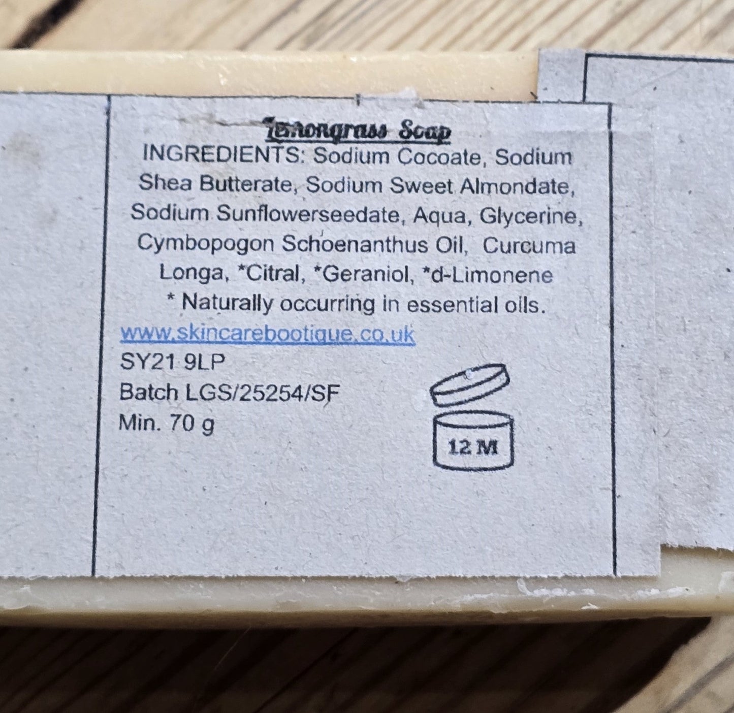 Lemongrass Soap