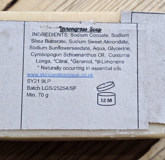 Lemongrass Soap