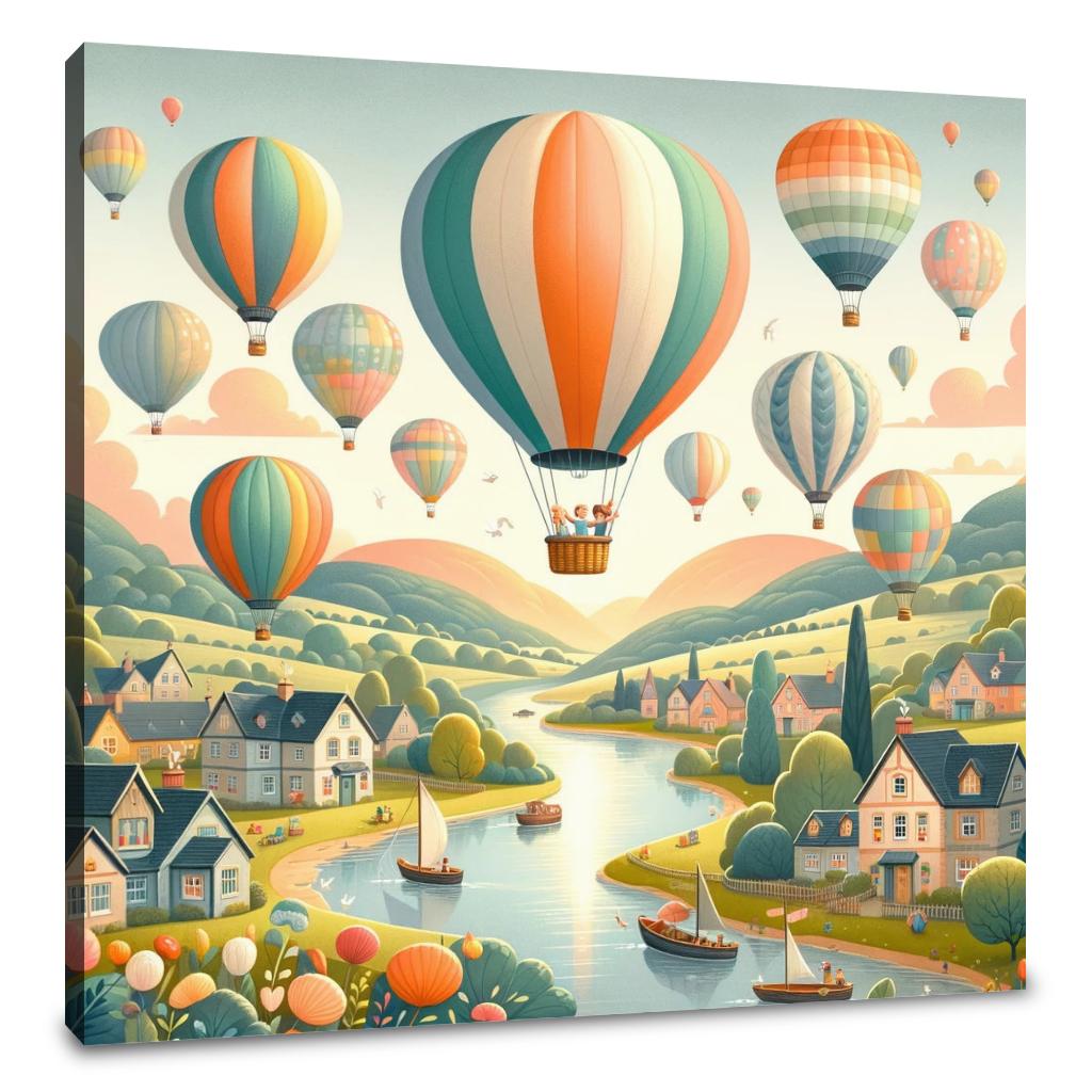 Skybound Adventure Canvas