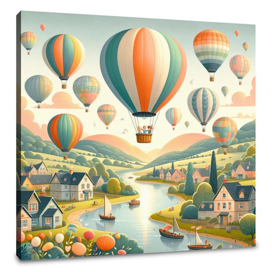 Skybound Adventure Canvas