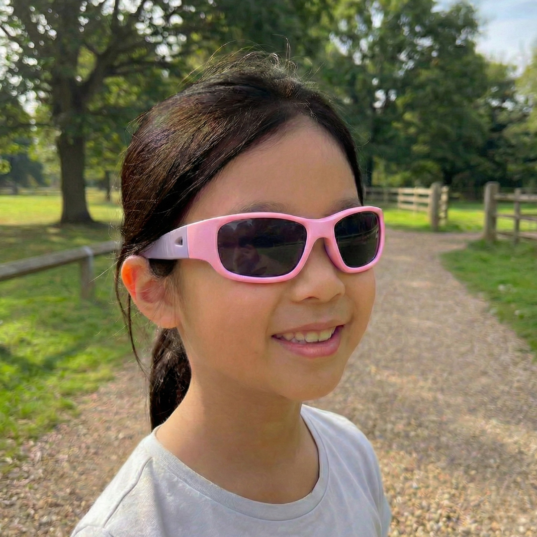 Pink Lilac Kids Sunglasses | Signature Lens | Classic Fit | 6-12 Years