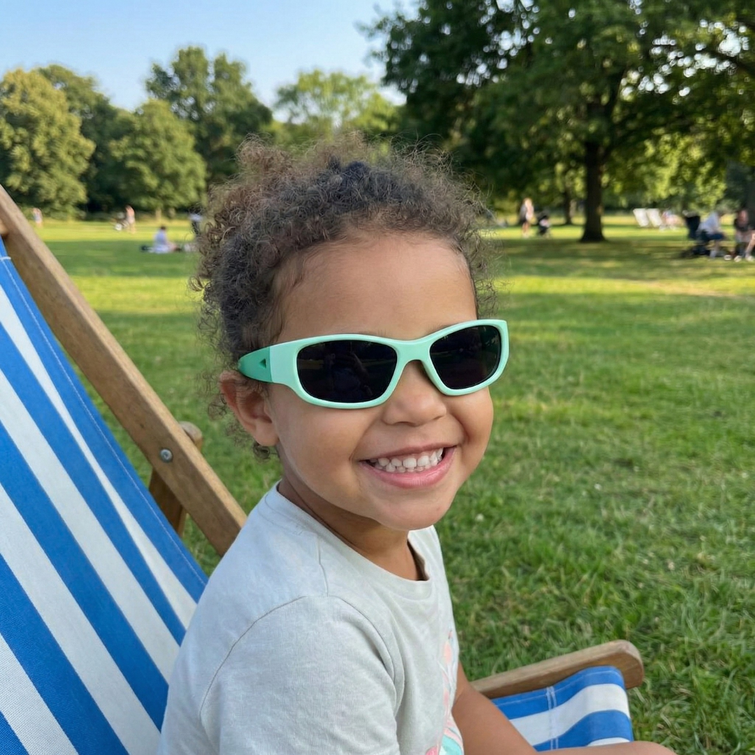 Forest Green Toddler Sunglasses | Signature Lens | Snug Fit | 1-2 Years