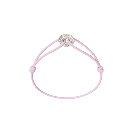 Mini Rose Soho Pavé Cord Bracelet