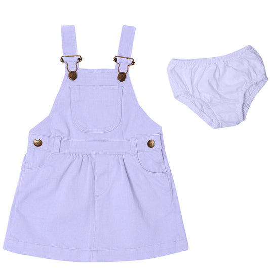 Lilac Denim Dress