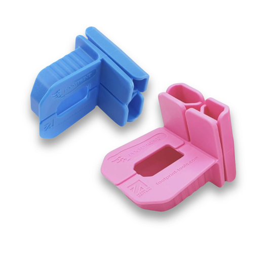 Footprint  Plastic Brick Line Corner Blocks (Pair)