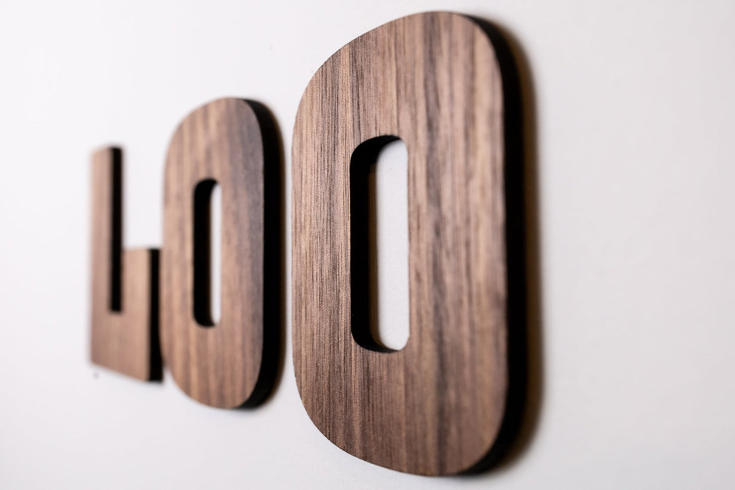 'Loo' Toilet Door Sign - Bathroom Decor