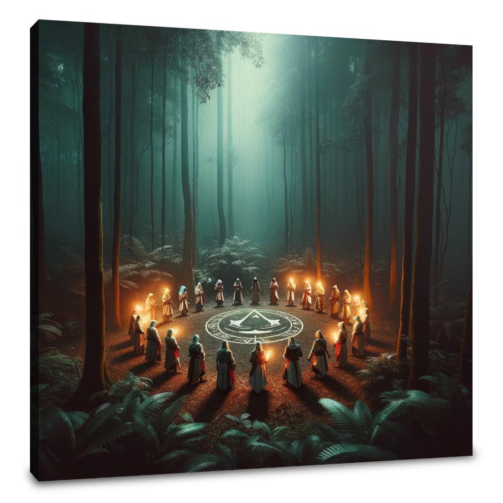 Forest Ritual Canvas
