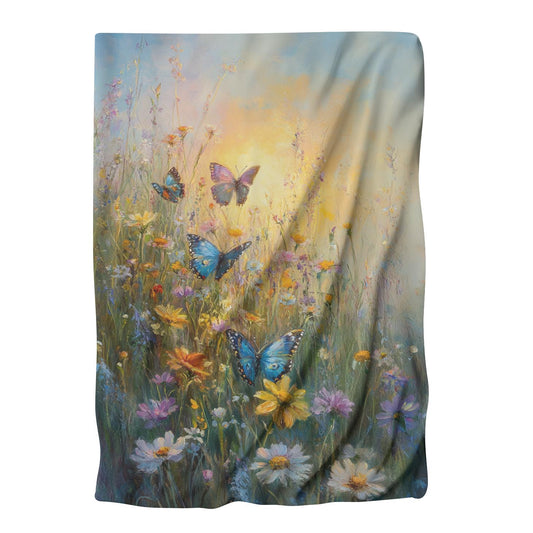Fluttering Dawn Melancholy Blanket