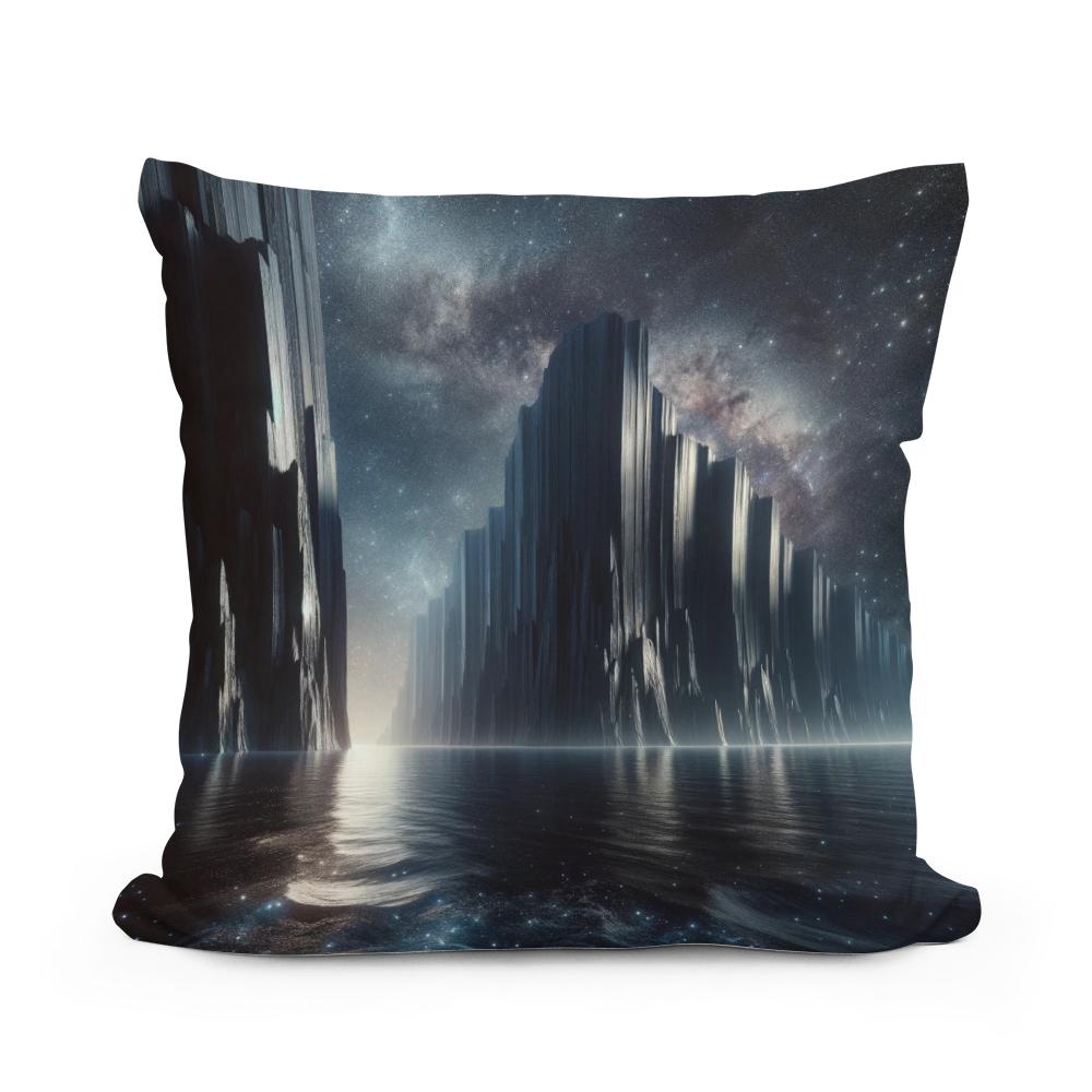 Cosmic Cliffs Cotton Cushion