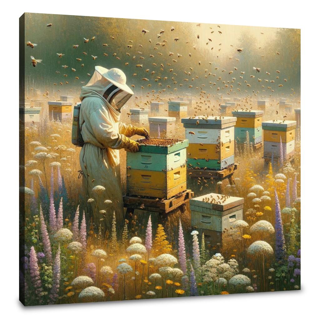 Wildflower Apiary Canvas
