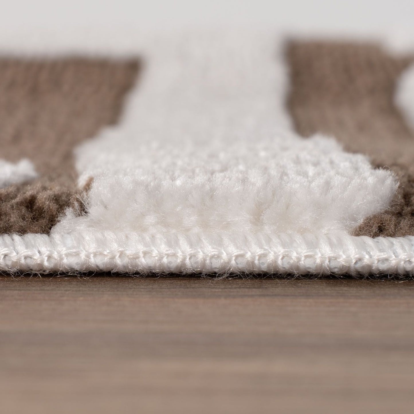 Loft Abstract Brown Rug