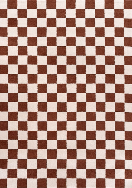 Loft Checkerboard Terra Rug