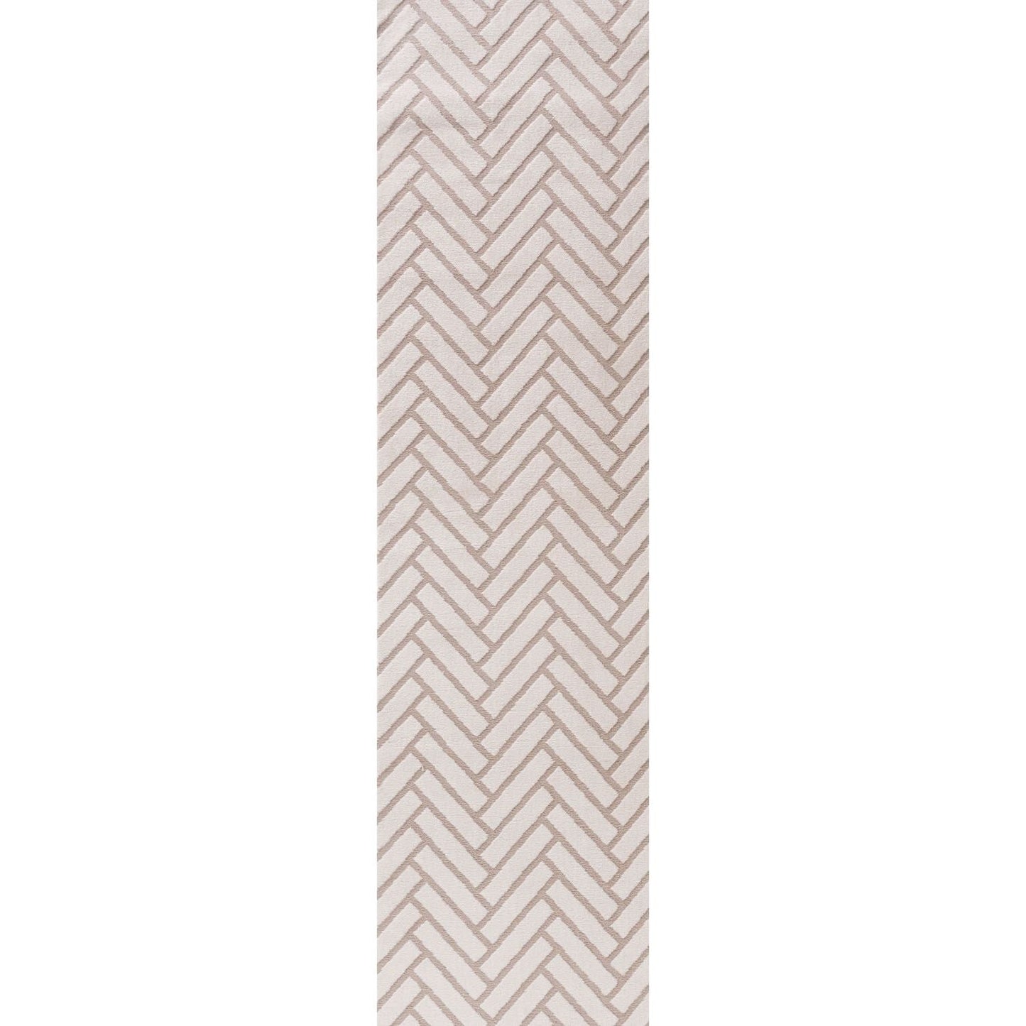Loft Chevron Beige Rug