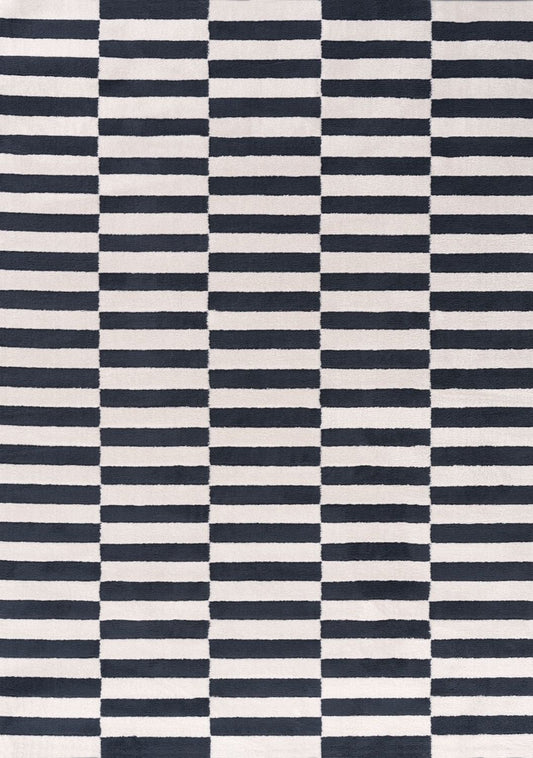 Loft Striped Blue Rug