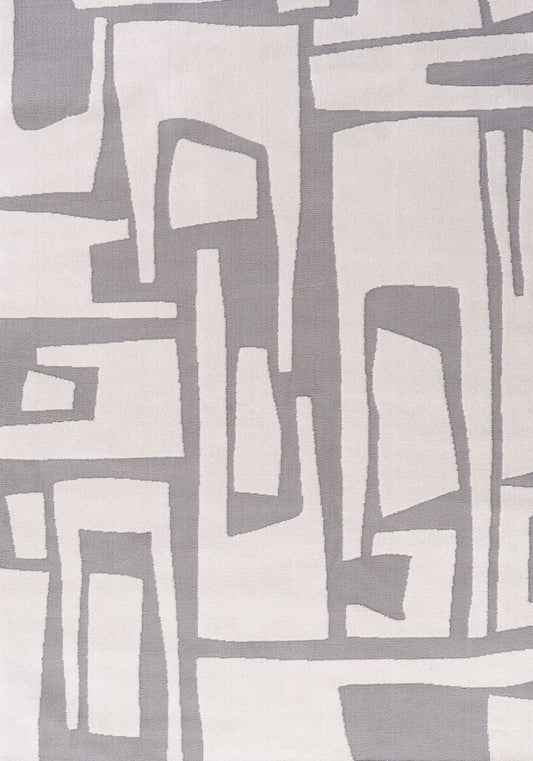 Loft Abstract Grey Rug