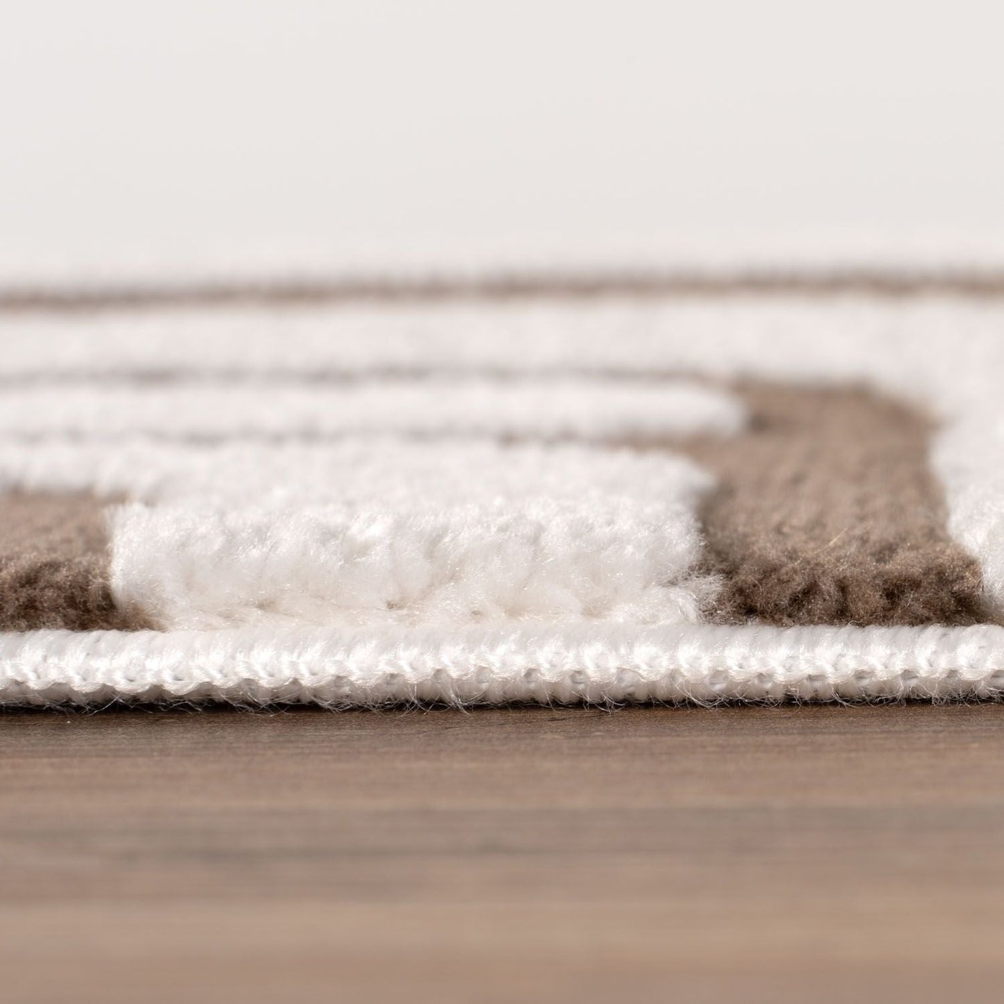 Loft Geometric Brown Rug