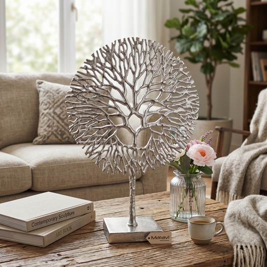 Lolam Metal Coral Sculpture 51cm