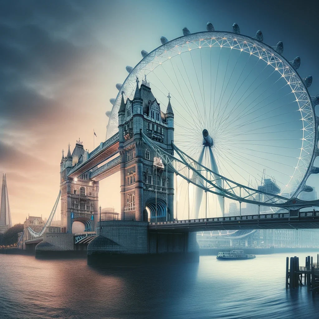 London Architectural Harmony Canvas