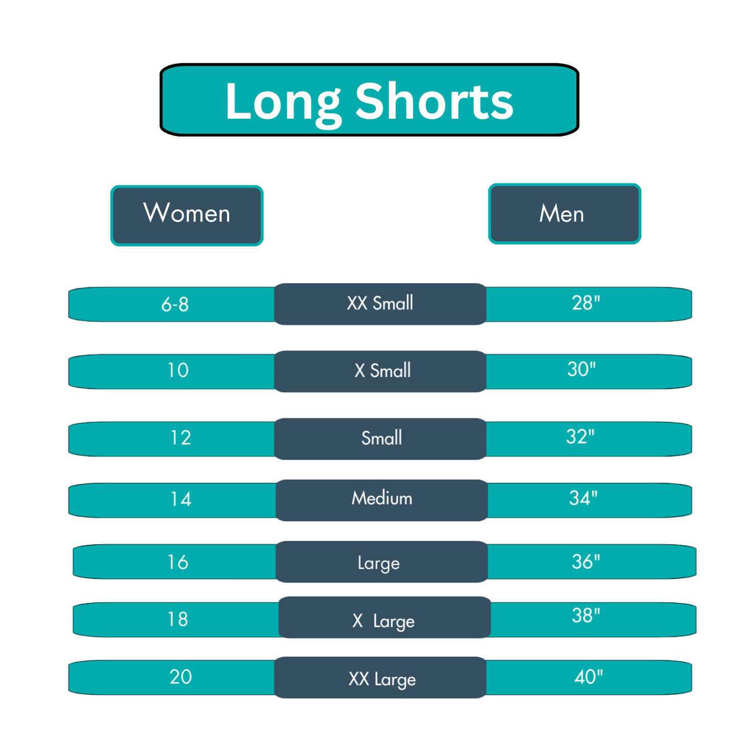 Vaquita long shorts