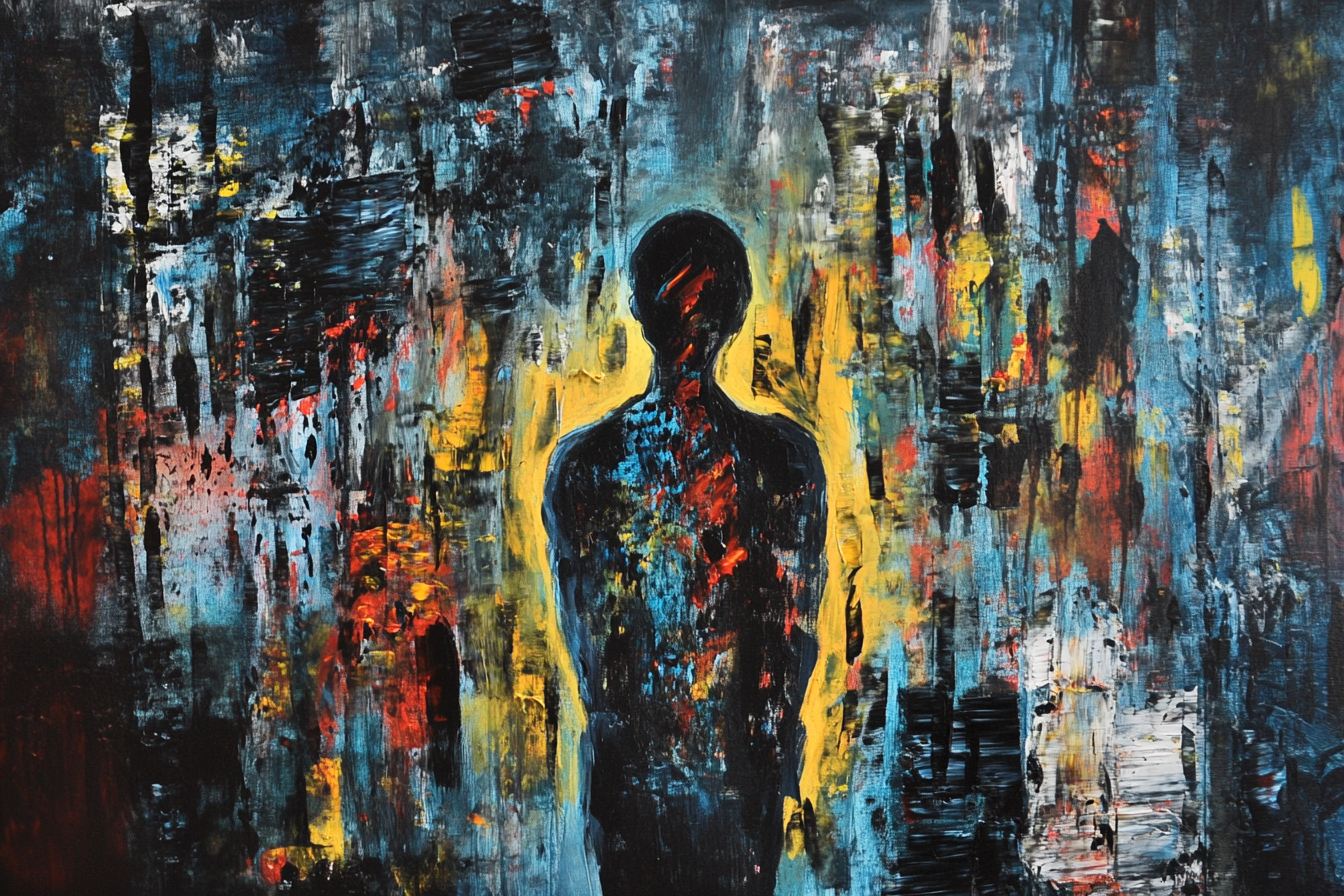 Longing Figure Canvas