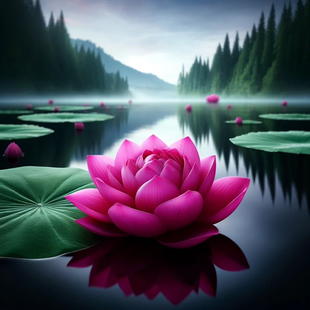 Lotus Tranquility Canvas