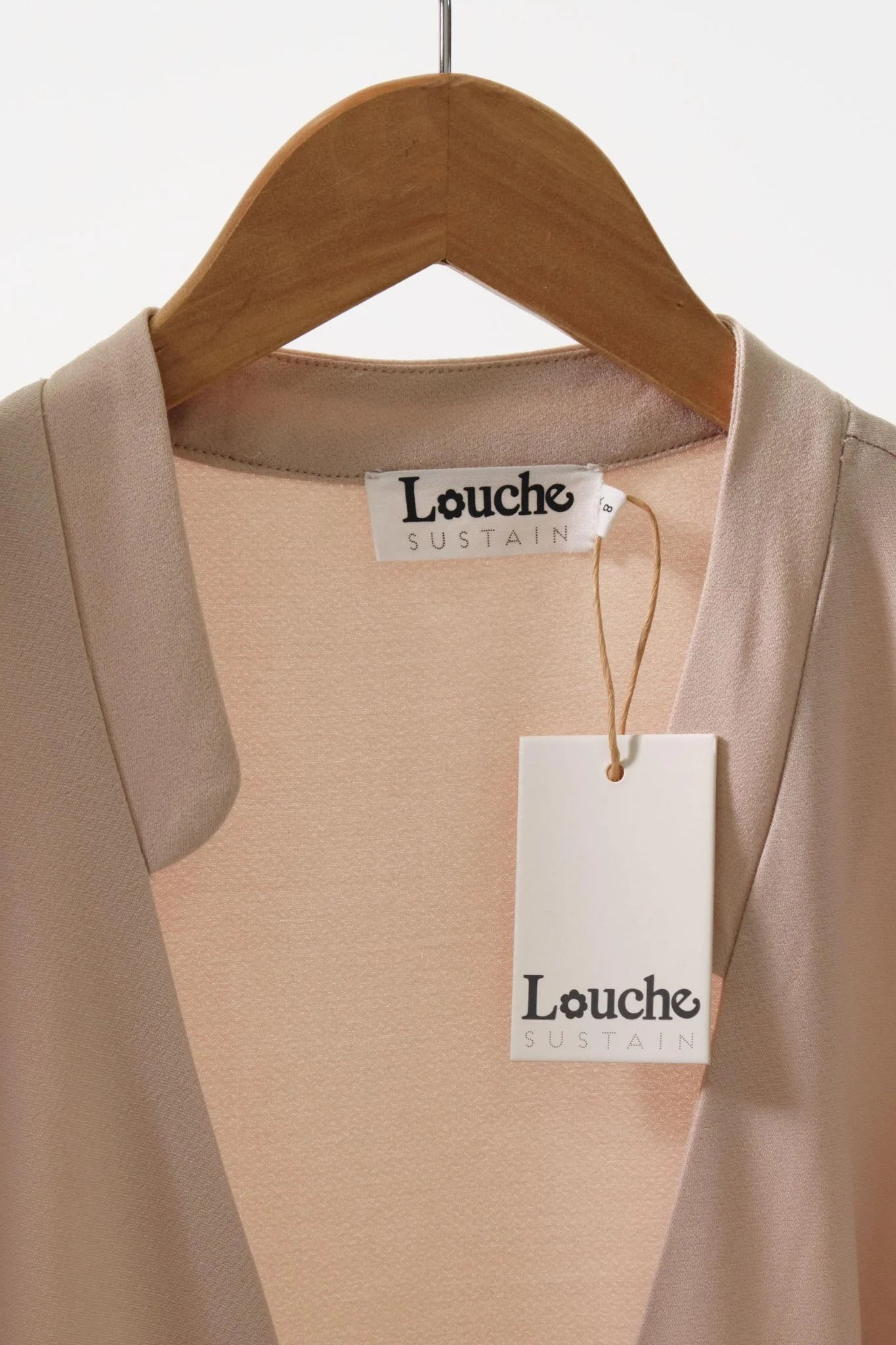 Urbain Satin Back Crepe Wrap Midi Dress - Navy