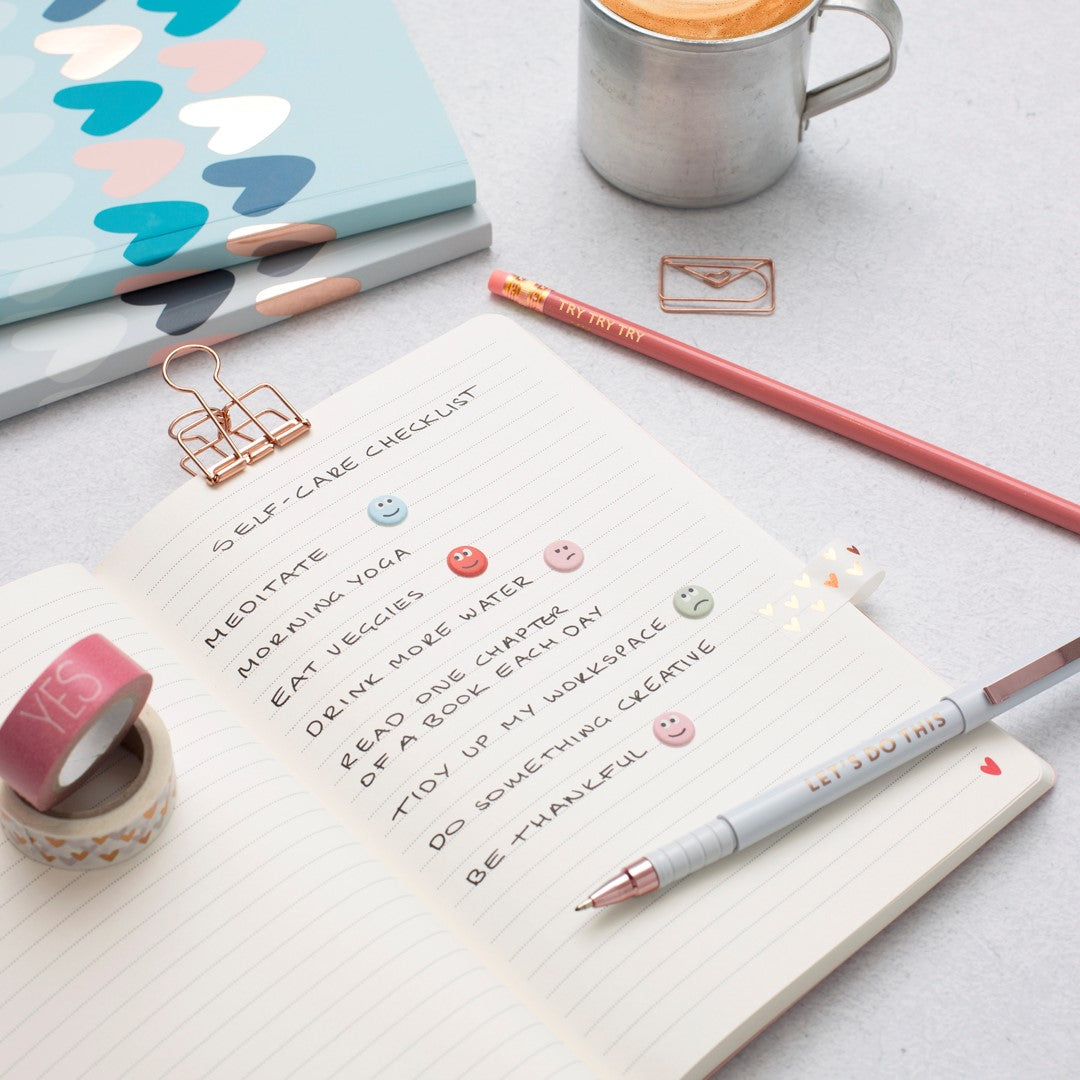 Matilda Moo | A5 Ruled Notebook | Striped