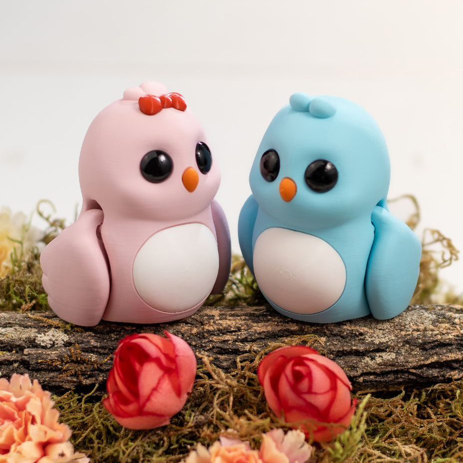 Tiny Love Bird Fidget Toy: Your New Pocket Pal!