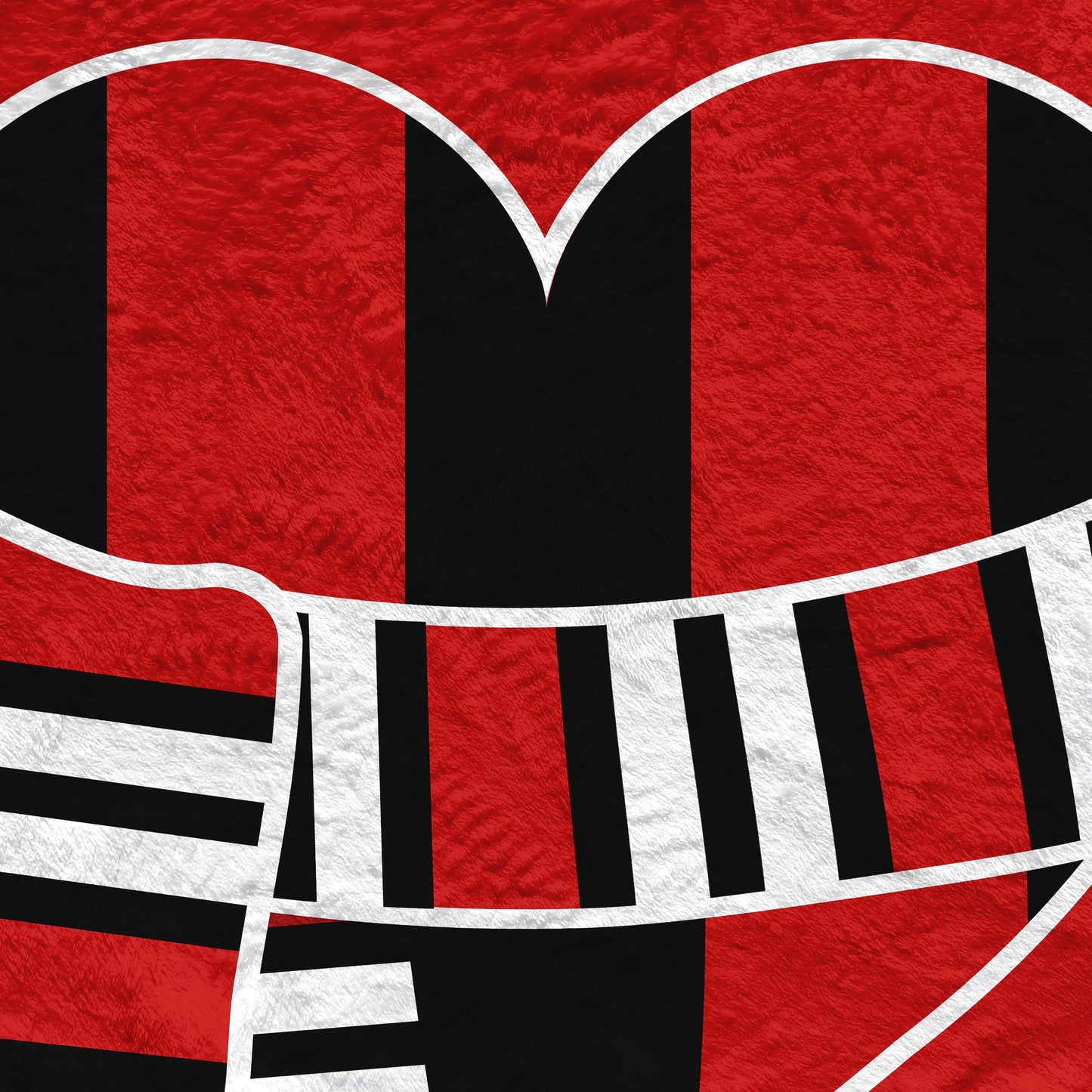 Love You as much as You Love United - Luxury Fleece Blanket 150cm X 150cm