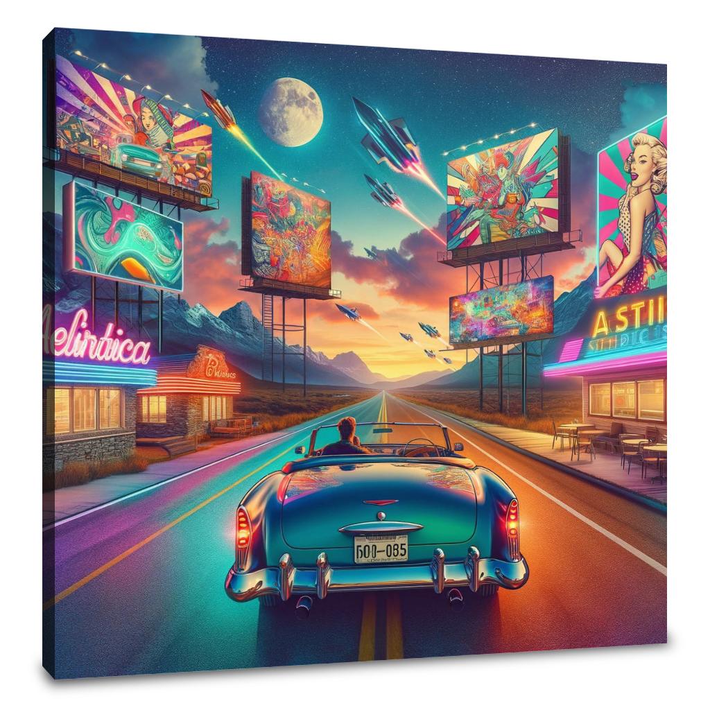 Timeless Highway Canvas