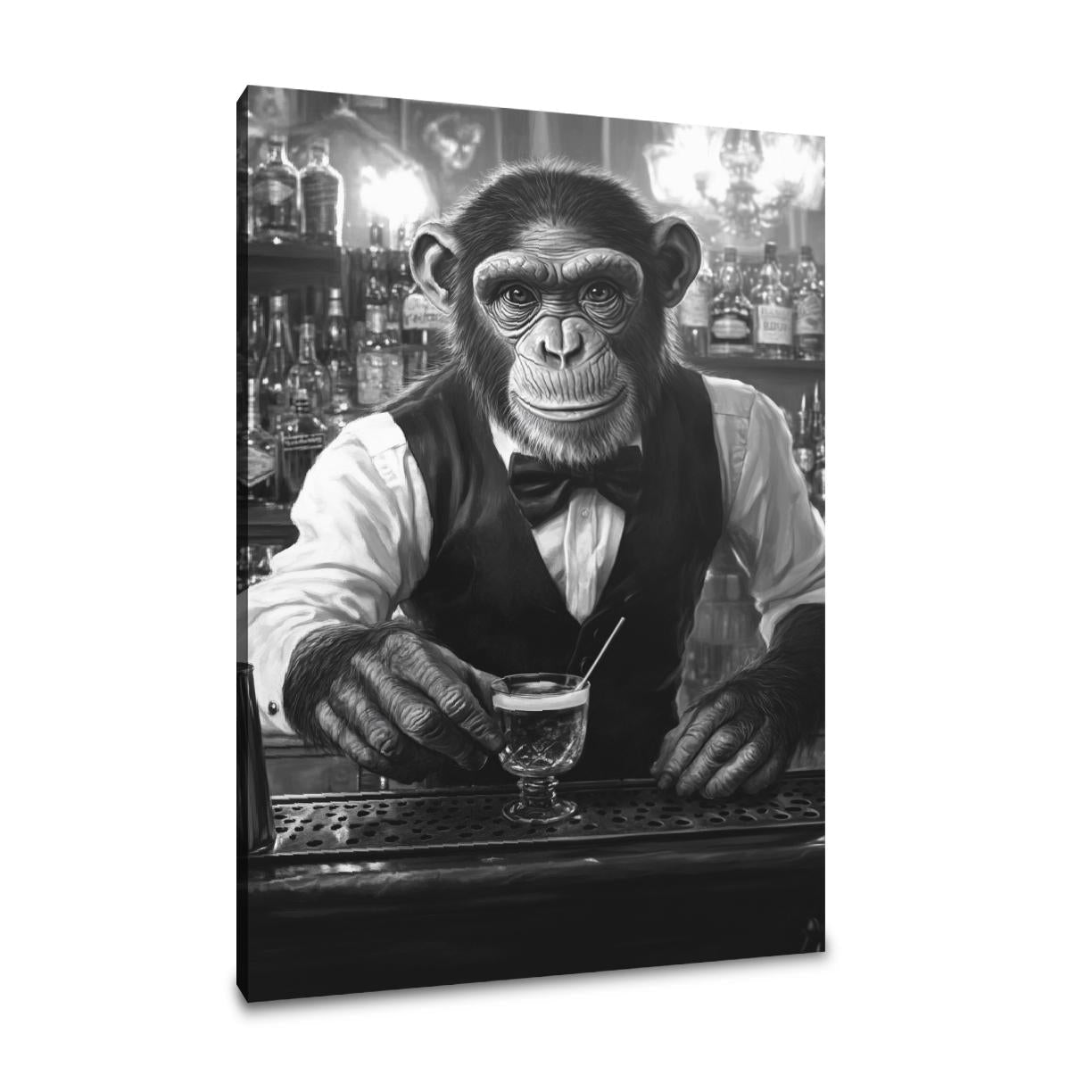 Simian Speakeasy Canvas