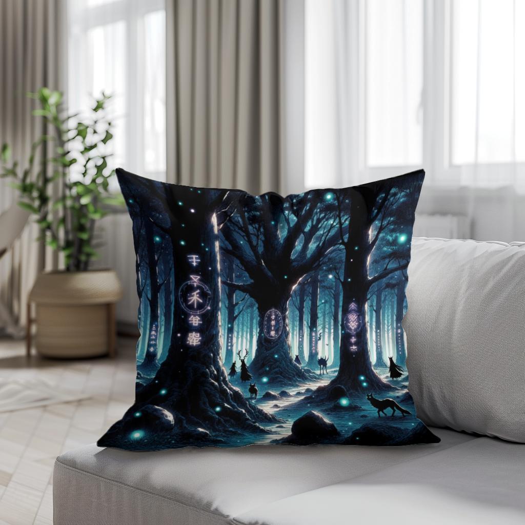 Twilight Forest Mysteries Cotton Cushion