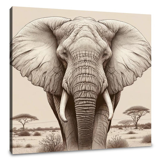 Savannah Sovereign Portrait Canvas