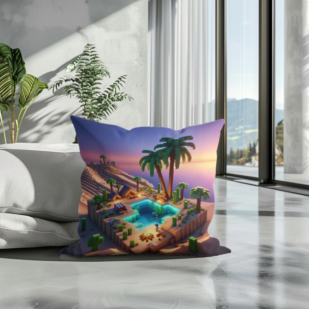 Desert Dusk Cotton Cushion