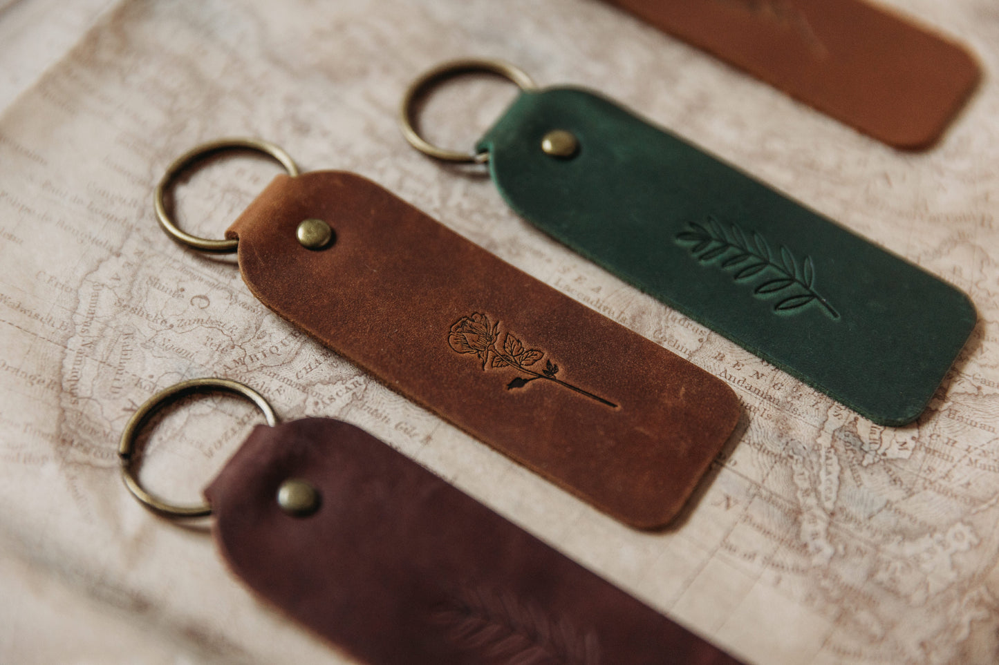 Floral Keyrings