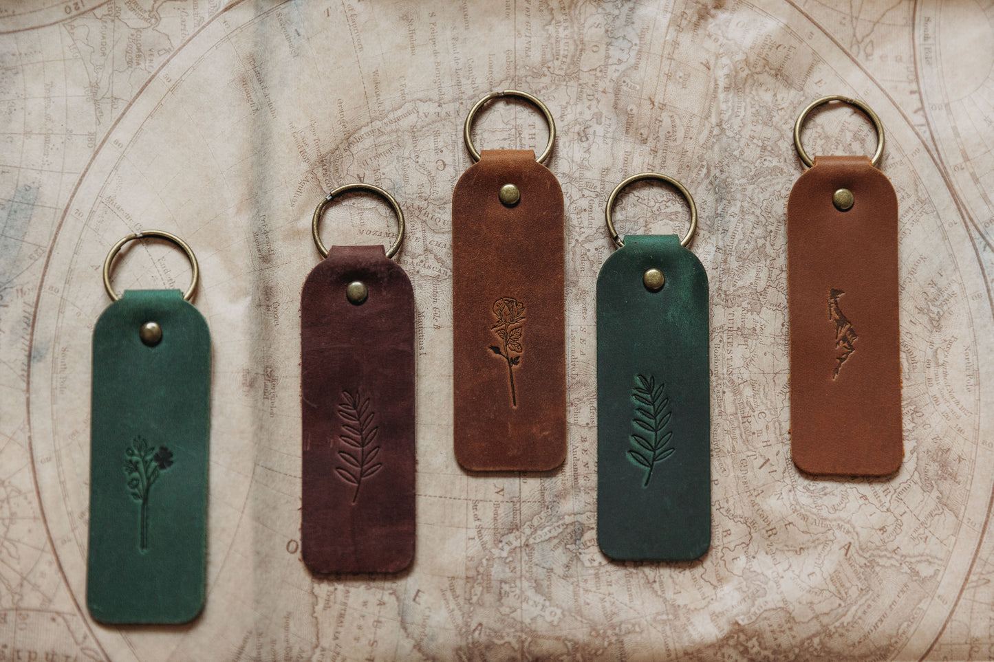 Floral Keyrings