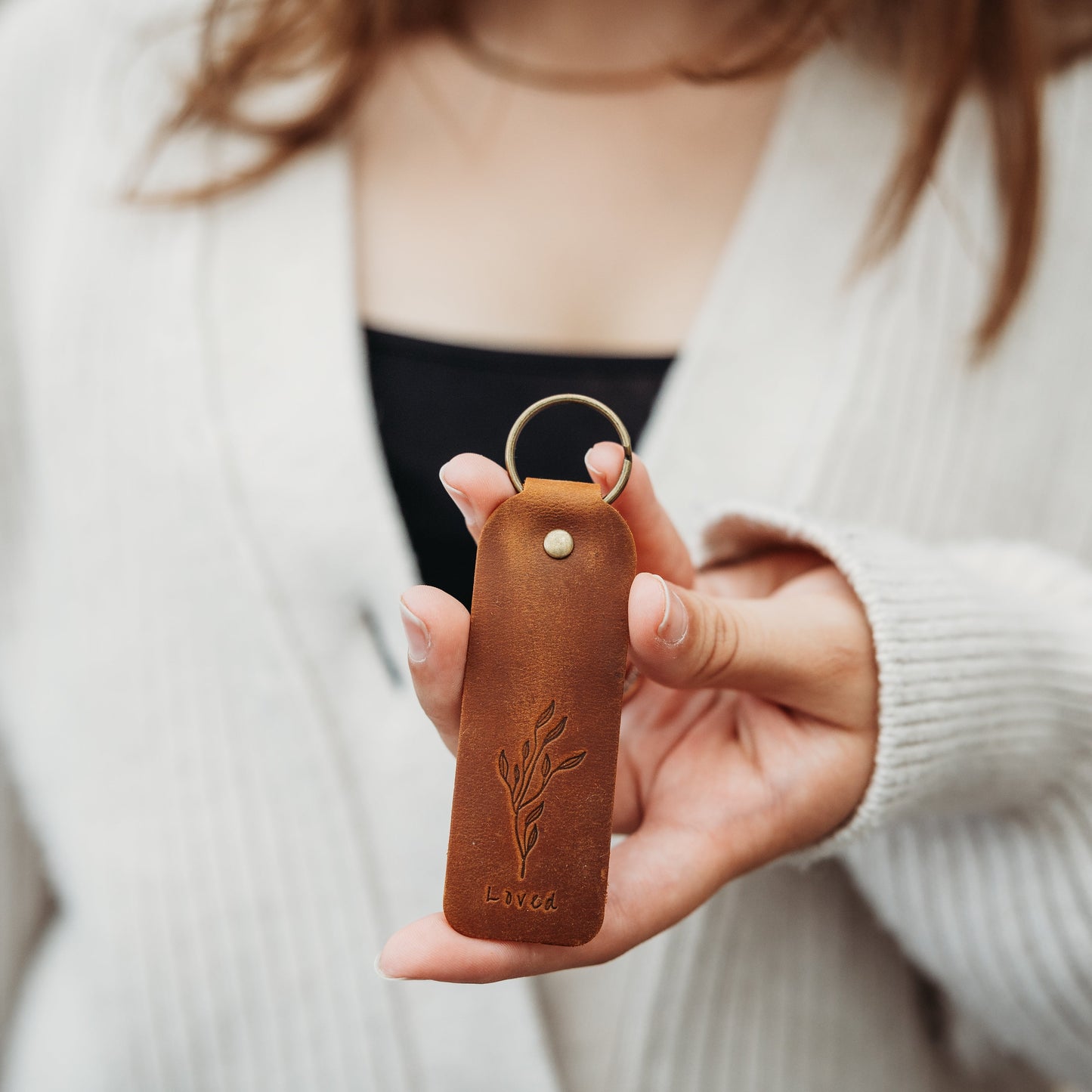 Floral Encouraging Keyrings