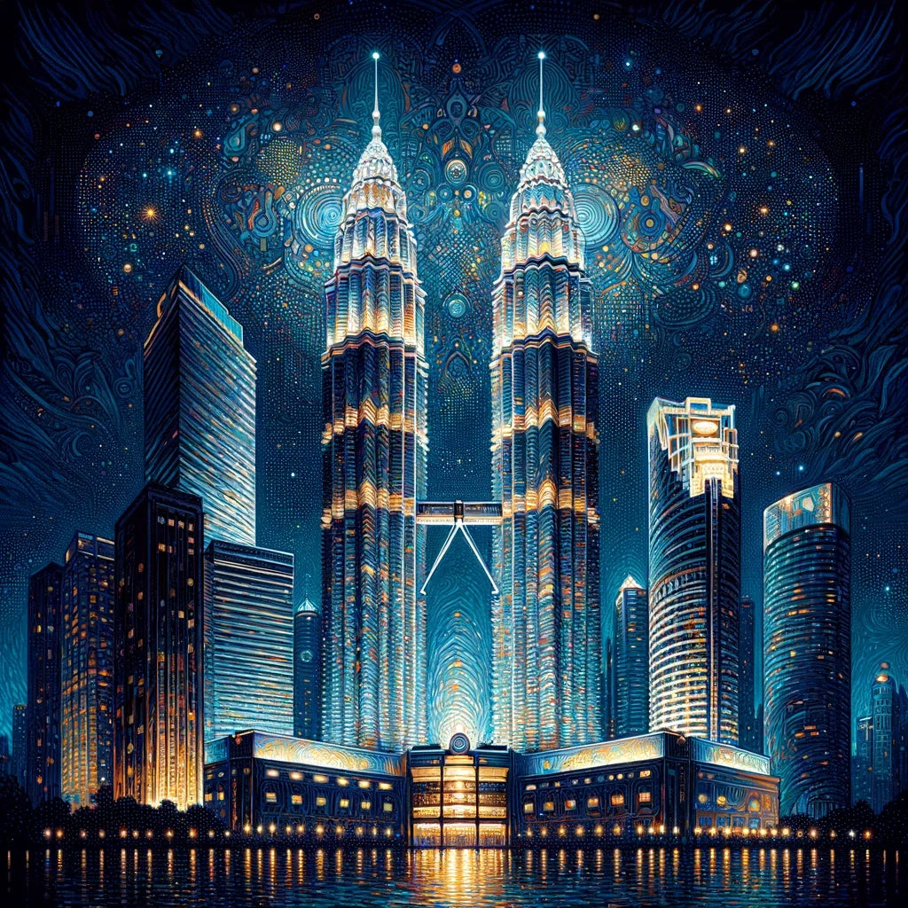 Luminous Geometry Canvas