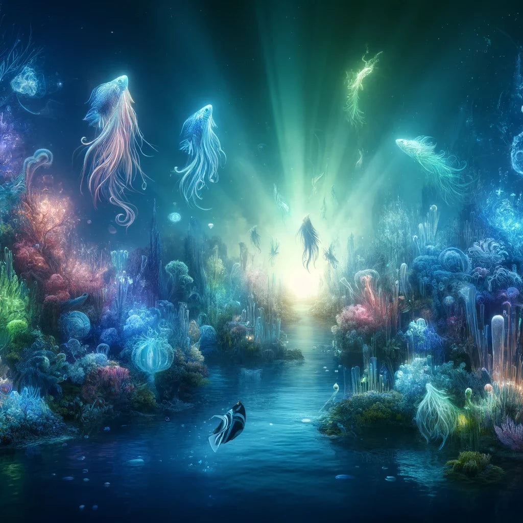Luminous Lagoon Canvas