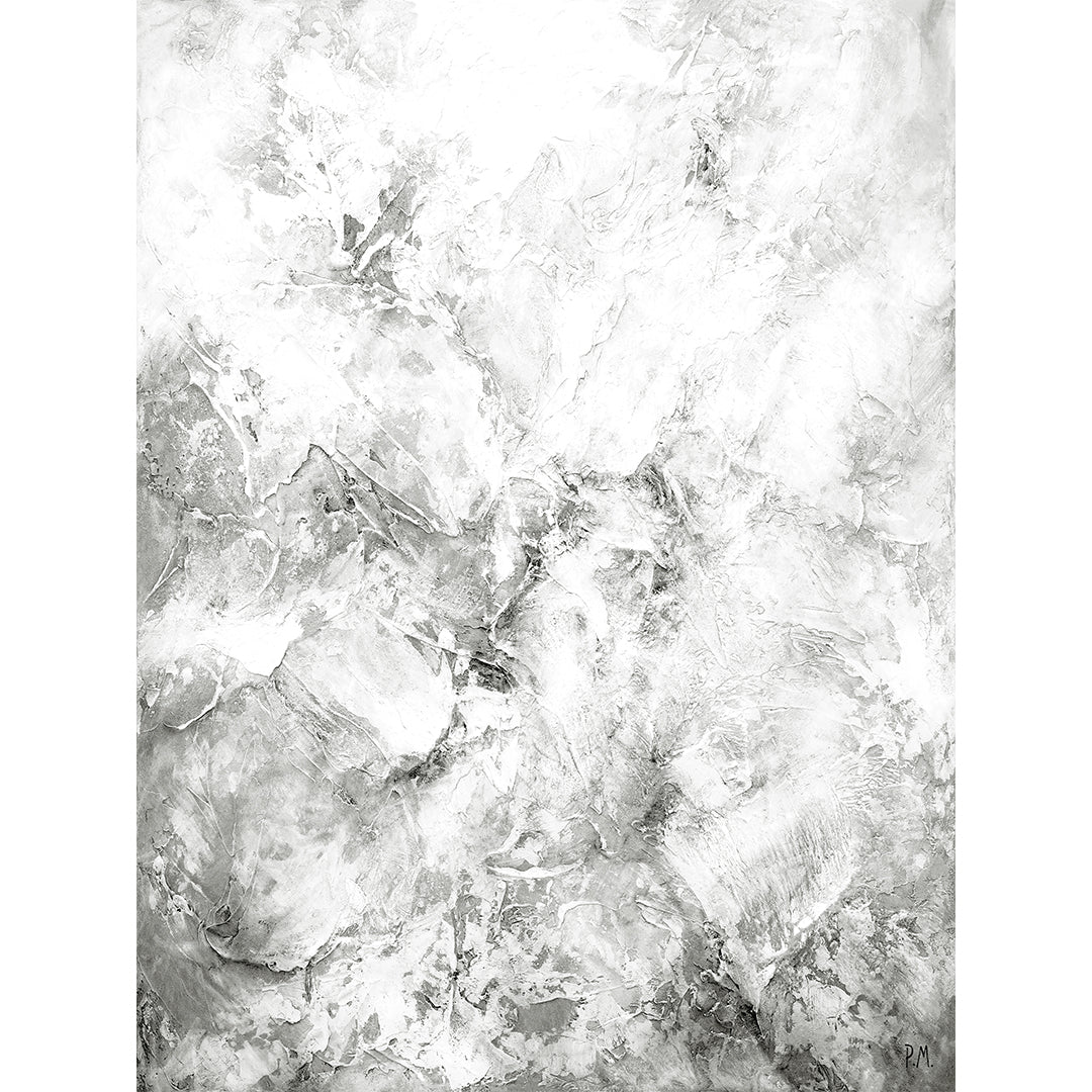 Luna Portrait Framed Printed Canvas