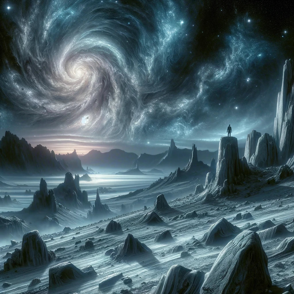 Lunar Solitude Canvas